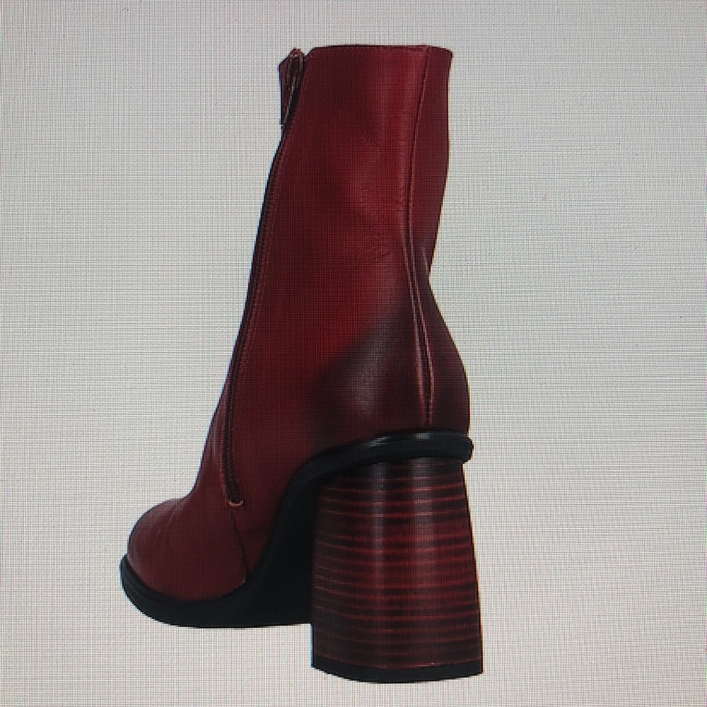 leather booties - Picture 8 of 9